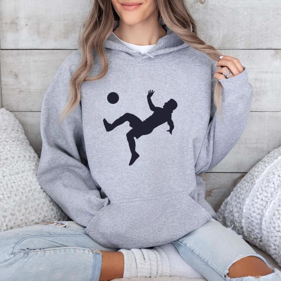 Soccer Shooting Silhouette Hoodie