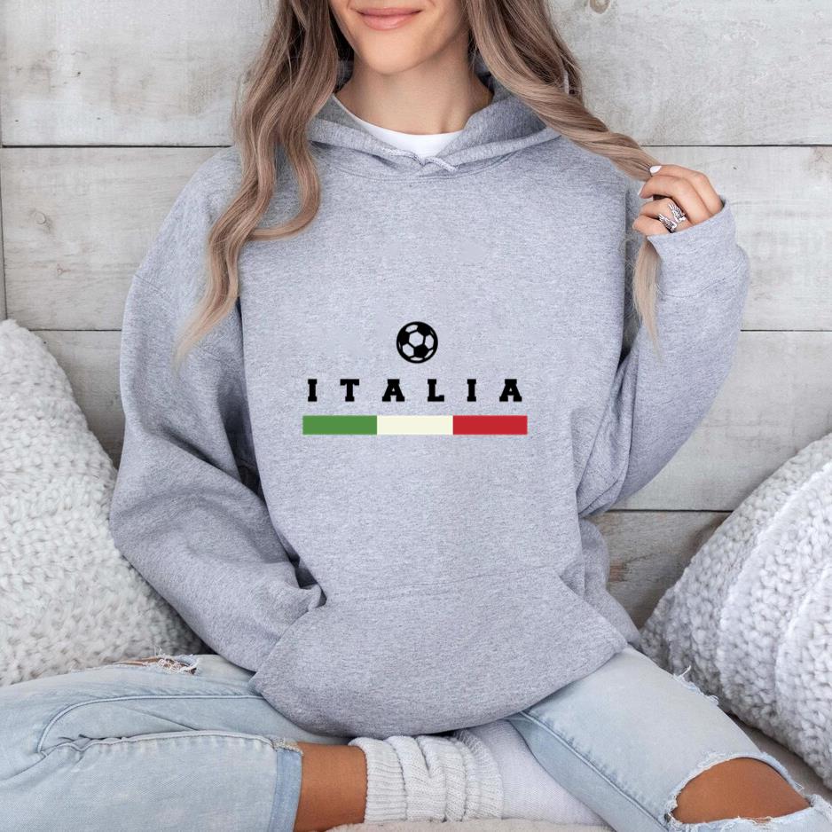 Soccer Sticker Allusive To Italy Hoodie