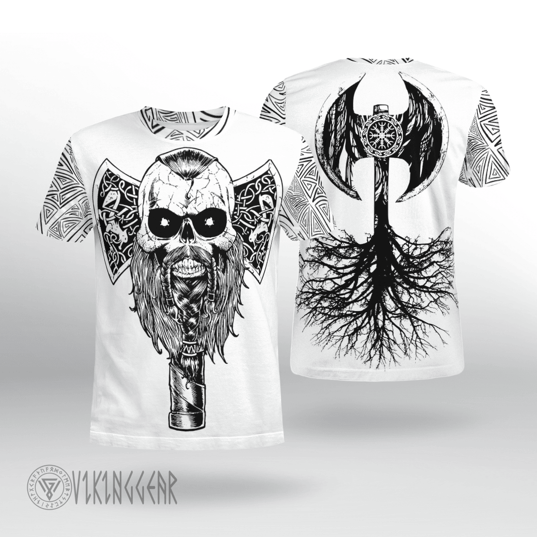 Theonederland - Axe Warrior Yggdrasil Viking T-shirt
