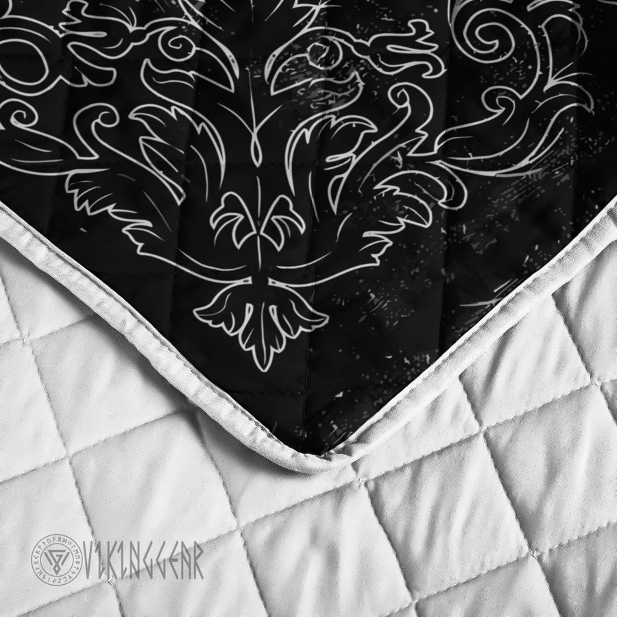 Theonederland - Fenrir And Horns of Odin Viking Quilt Set - Image 4