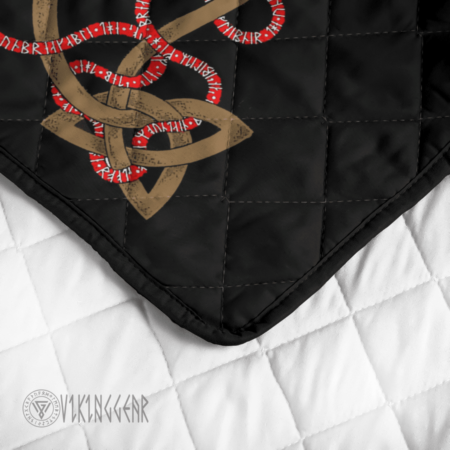 Theonederland - Fenrir Celtic Art Viking Quilt Set - Image 4