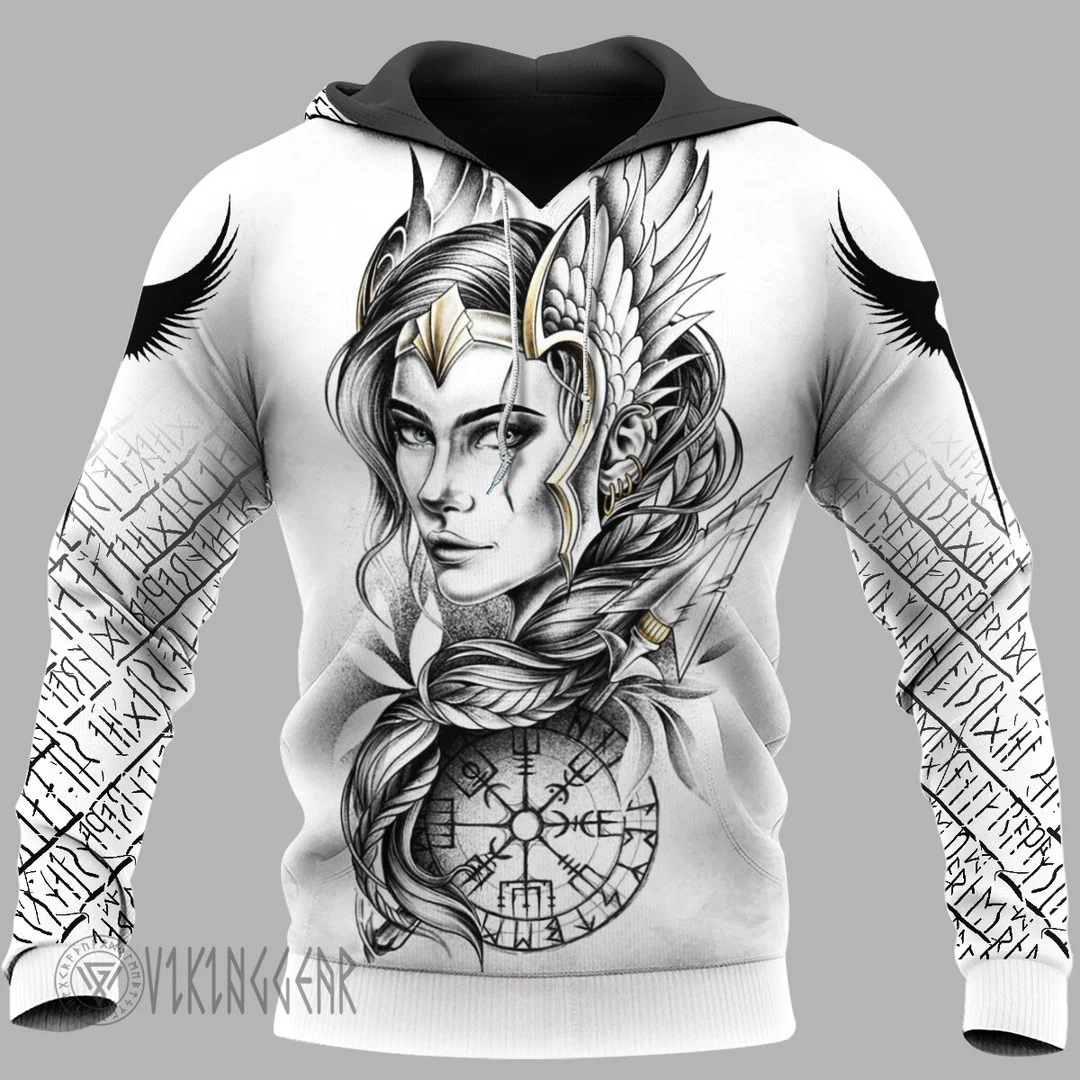 Theonederland - Freyja The Norse Goddesses Viking Hoodie