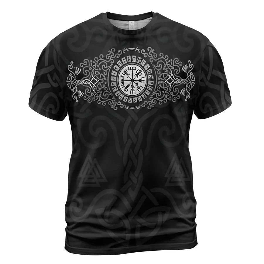 Theonederland - Norse T Shirts – Celtic Knot Tree of Life & Viking Compass Power Symbols