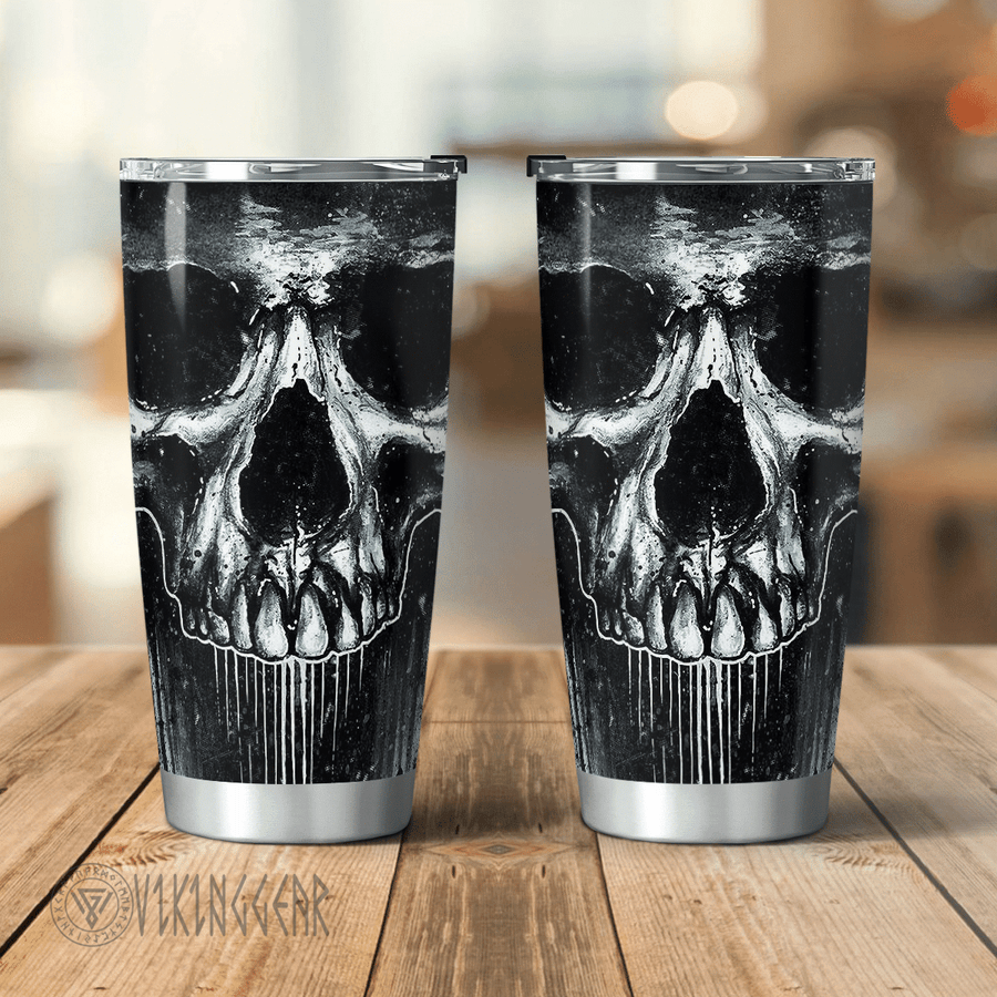 Theonederland - Skull Tumbler - Viking Tumbler