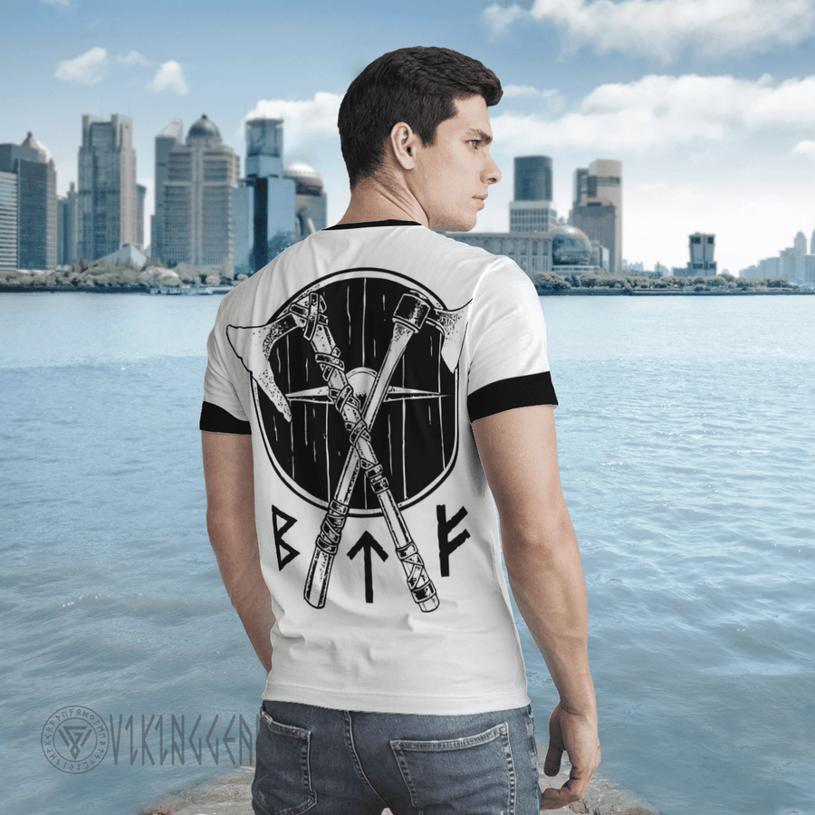 Theonederland - The Sons of Fenrir - Hati and Skoll Viking T-shirt - Image 3