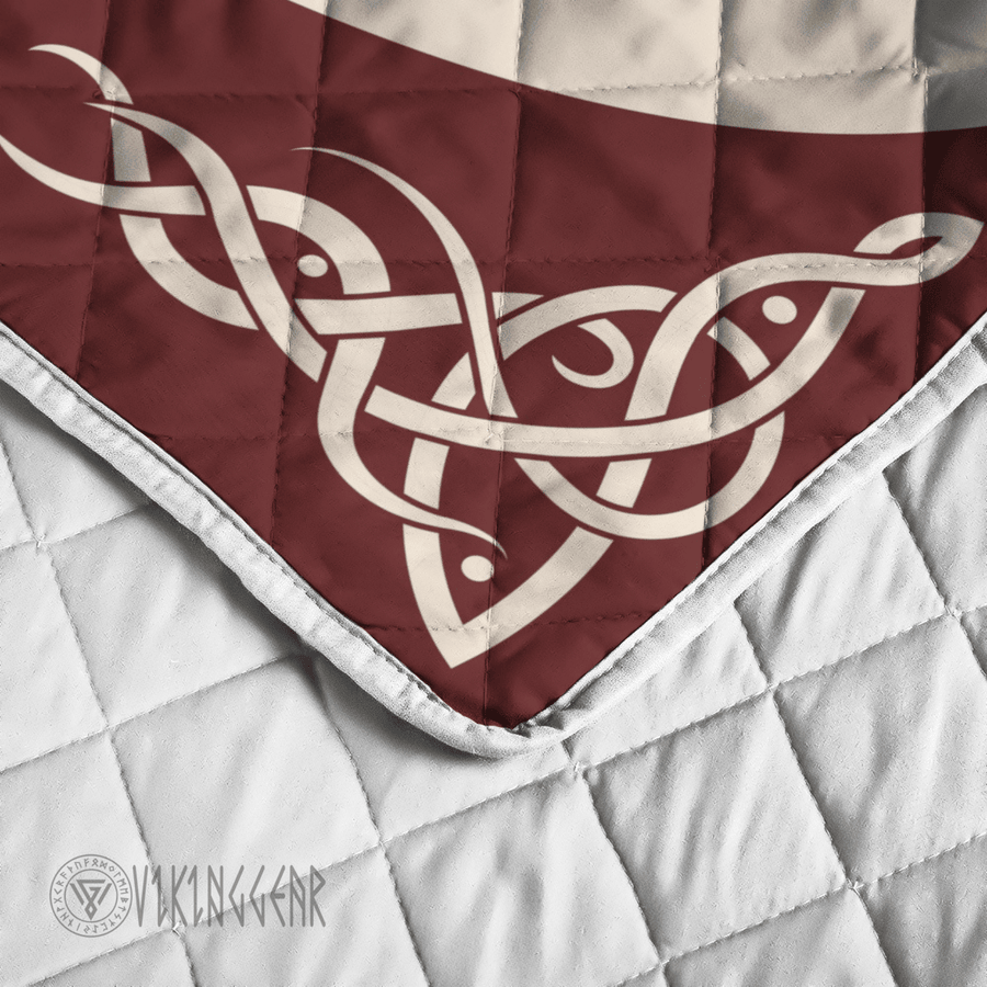 Theonederland - The Tree Of Life Yggdrasil Vintage Viking Quilt Set - Image 4