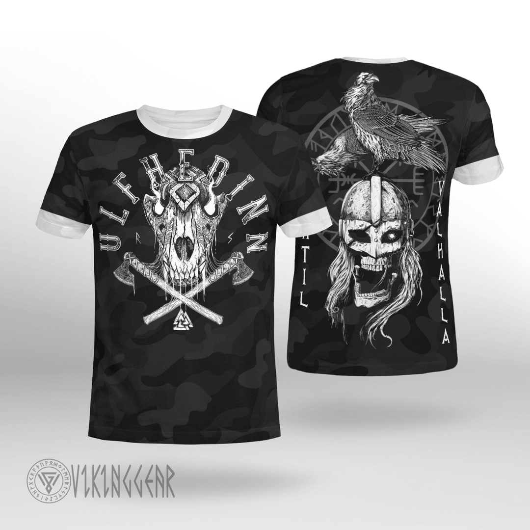 Theonederland - Ulfhedinn Until Valhalla Viking T-shirt