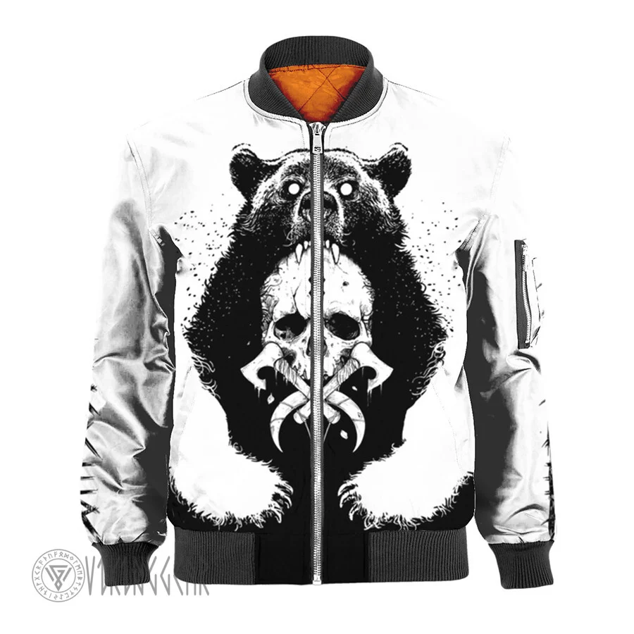 Theonederland - Viking Bear Berserker Jacket | Viking Bomber Jacket