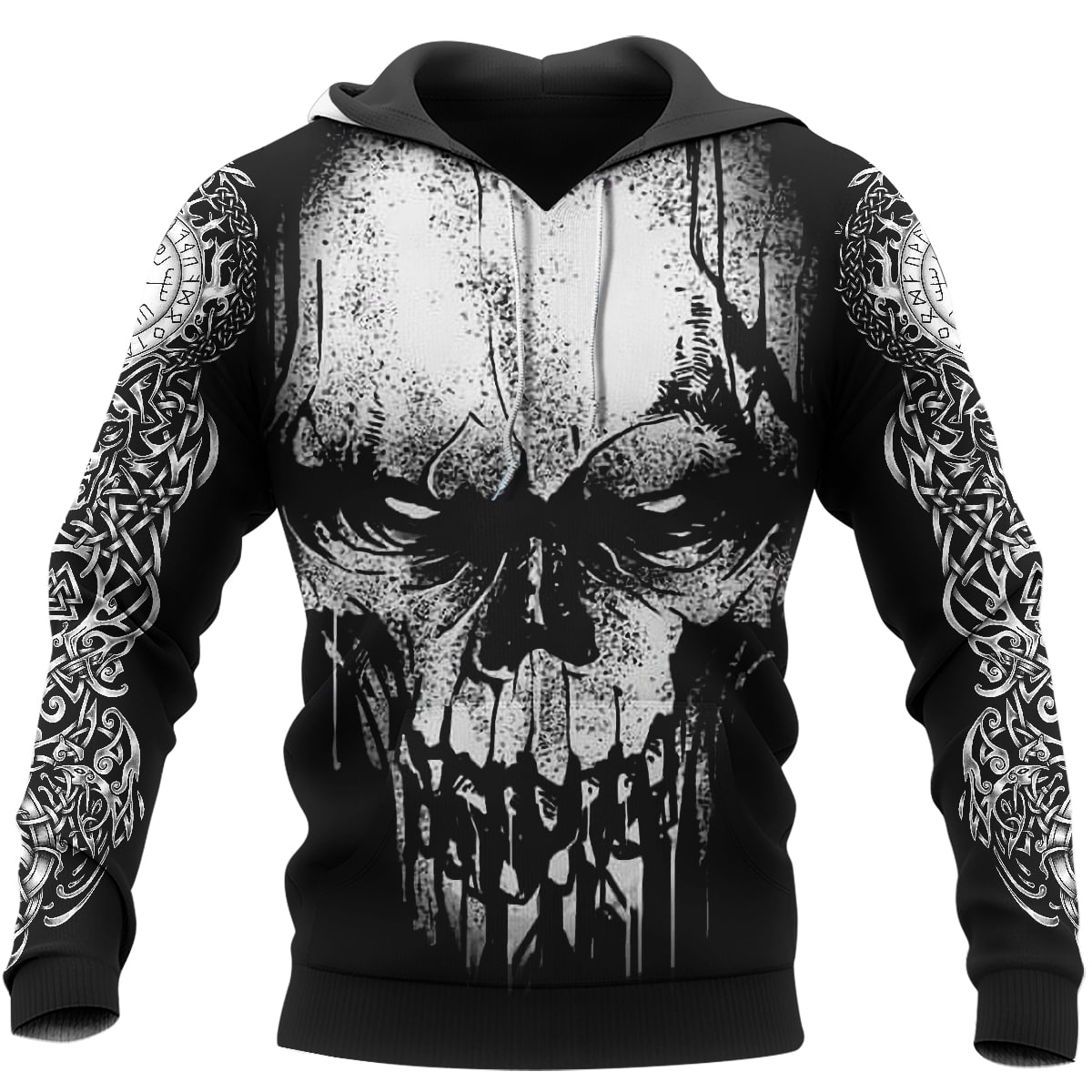 Theonederland - Viking Hoodie Berserker Skull