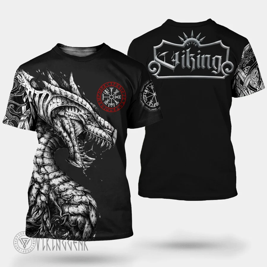Theonederland - Viking T-Shirt Jormungandr Norse Mythology