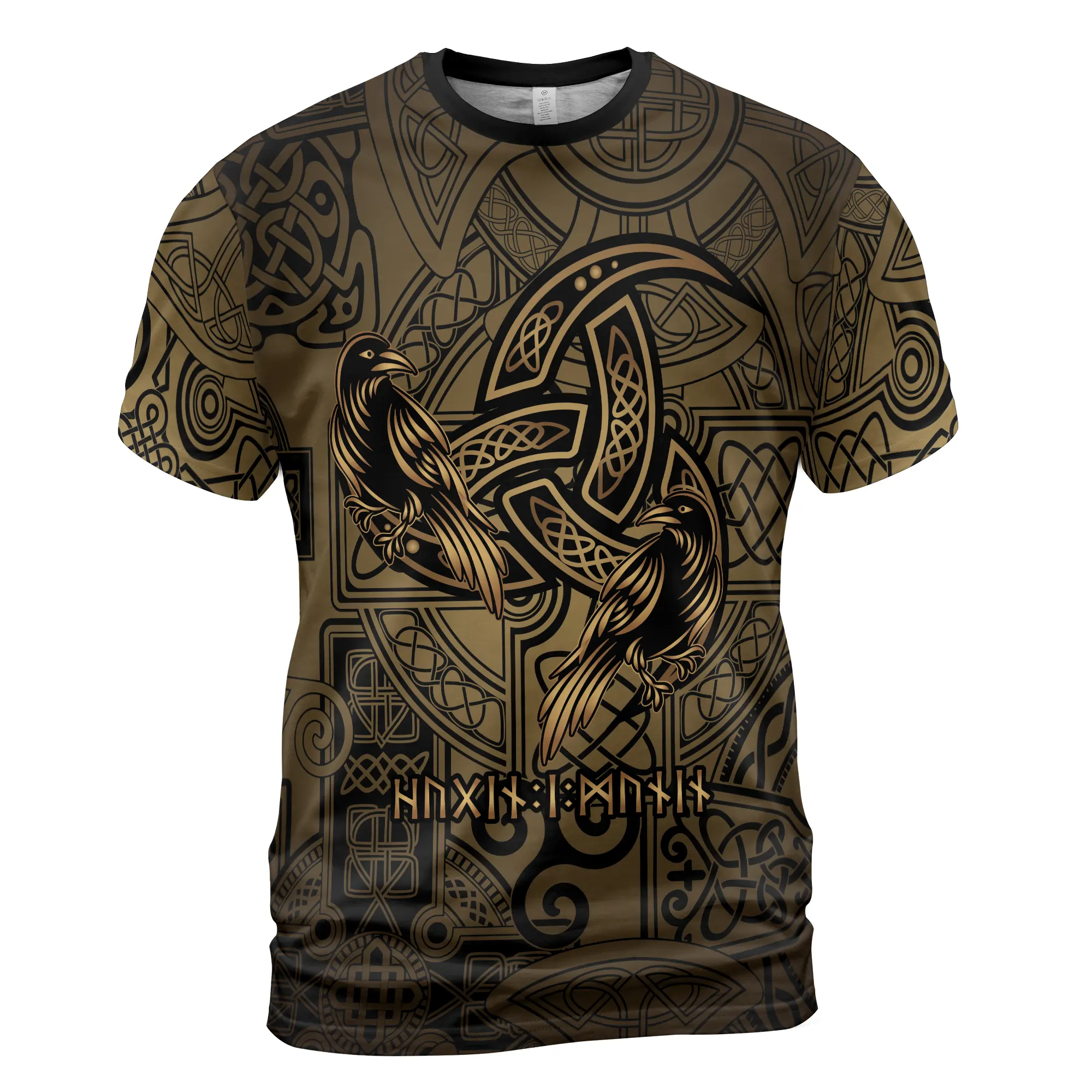 Theonederland - Viking Tees – Raven Symbol Norse & Viking Celtic Heritage