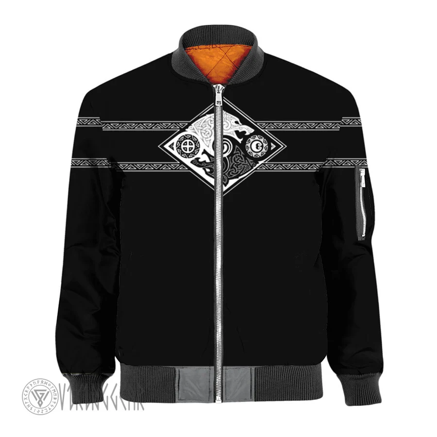 Theonederland - Viking Wolf Jacket | Viking Bomber Jacket
