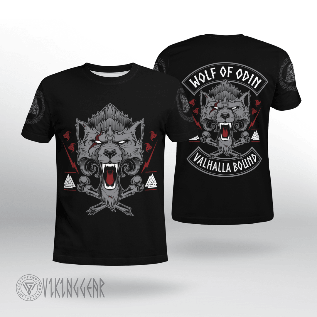 Theonederland - Wolf Of Odin Viking T-shirt